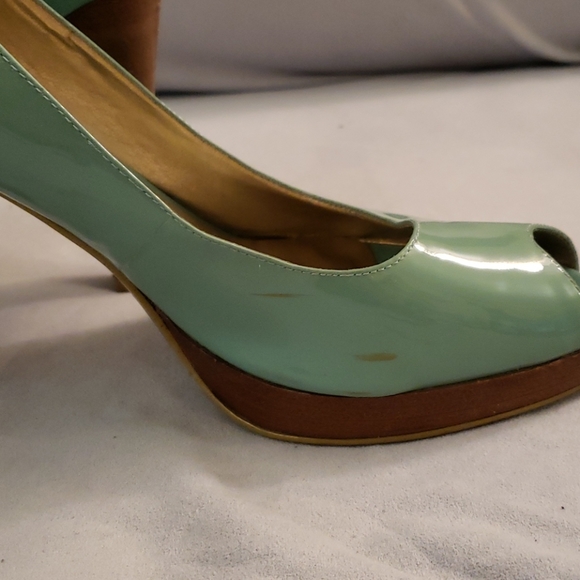 Nine West peep toe heels - Picture 4 of 9